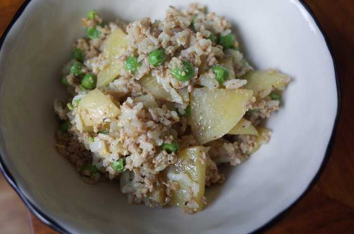 Potato Fried Rice