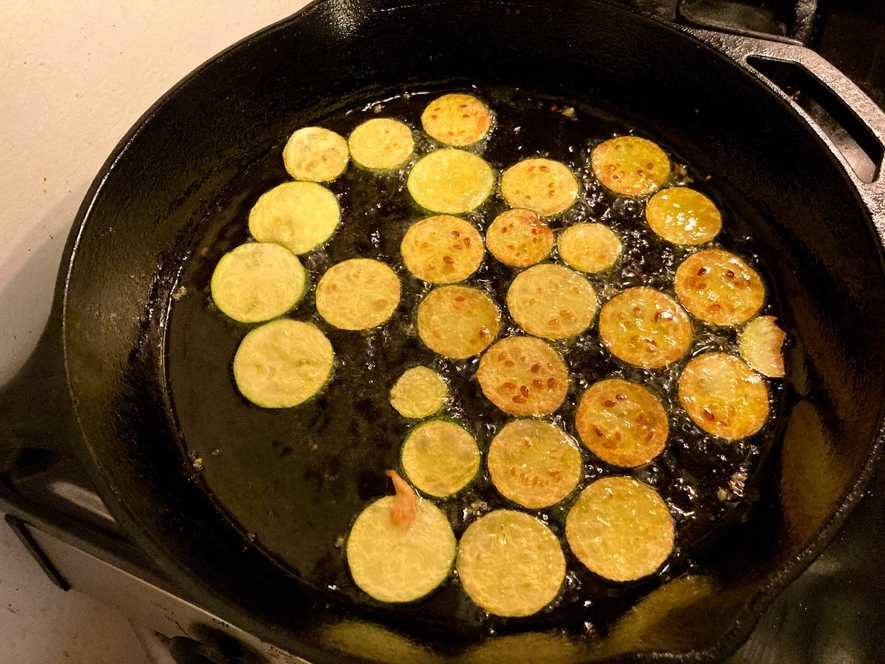 Fry Zucchini