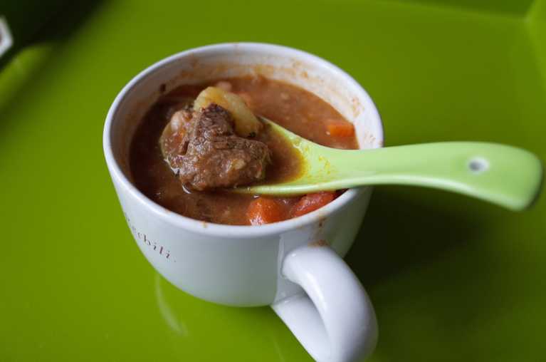 Instant Pot Lamb Stew with Root Vegetables