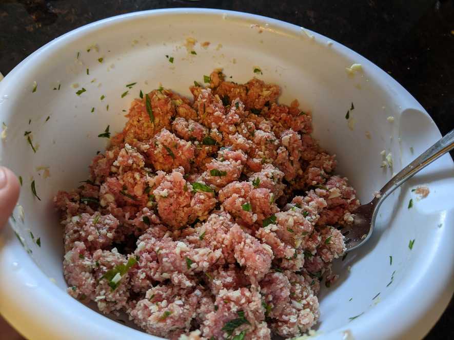 Mix in dry ingredients