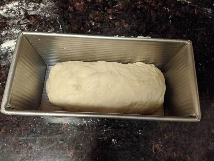 Place in Loaf Pan